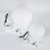 Ilorn Kogellampje, Plint licht, Pad licht LED Wit, 2-lichts, Afstandsbediening