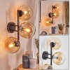 Gastor Kogellampje, Wandlamp Amber, Duidelijk, 3-lichts