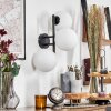 Gastor Kogellampje, Wandlamp Wit, 3-lichts