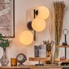 Gastor Kogellampje, Wandlamp Wit, 3-lichts