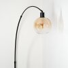 Koyoto Staande lamp, Booglampen Zwart, 1-licht