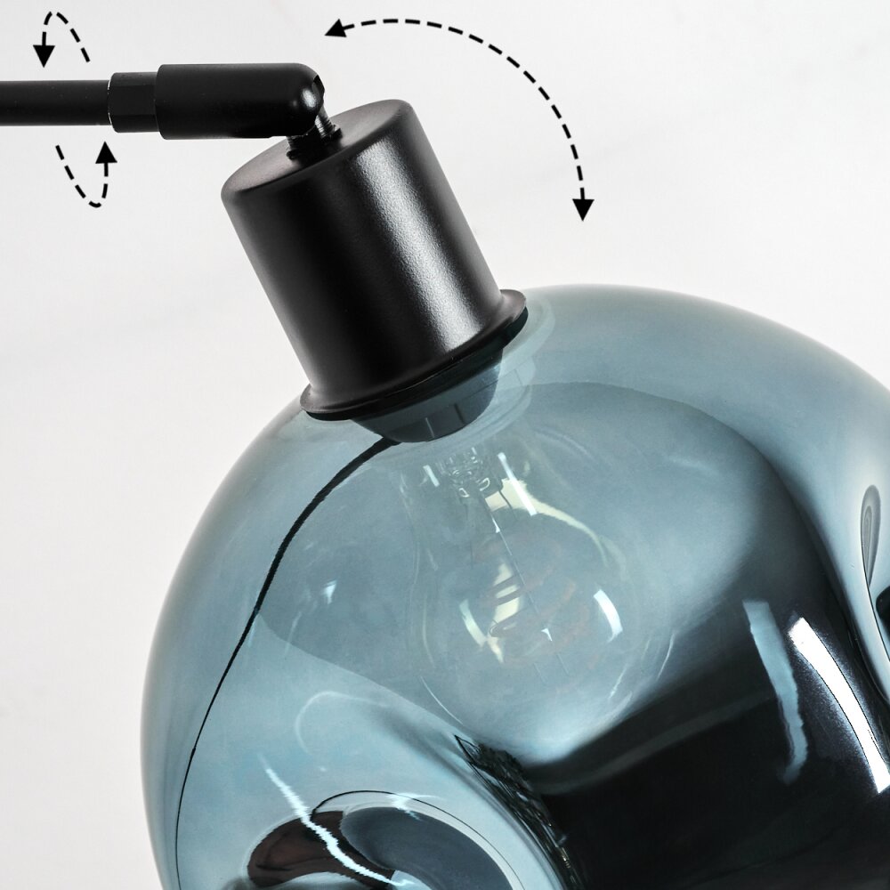 Ripoll Staande lamp Zwart, 1-licht