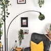 Ripoll Staande lamp, Booglampen Zwart, 1-licht