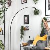 Ripoll Staande lamp, Booglampen Zwart, 1-licht