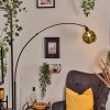 Ripoll Staande lamp, Booglampen Zwart, 1-licht