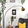 Koyoto Staande lamp Zwart, 1-licht