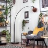 Ripoll Staande lamp, Booglampen Zwart, 1-licht