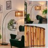 Cando Staande lamp, Booglampen Zwart, 1-licht