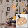 Koyoto Staande lamp Zwart, 1-licht