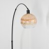 Koyoto Staande lamp Zwart, 1-licht