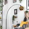 Koyoto Staande lamp Zwart, 1-licht
