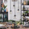 Ripoll Hanglamp, Kogellampje, Cluster hanglamp Duidelijk, 4-lichts