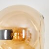 Koyoto Kogellampje, Wandlamp Goud, Zwart, 3-lichts
