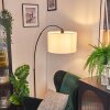 Soungou Staande lamp Zwart, 1-licht