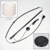 Bassagoda Staande lamp Chroom, Zwart, 1-licht