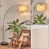 Bassagoda Staande lamp Chroom, Zwart, 1-licht