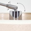 Bassagoda Staande lamp Chroom, Zwart, 1-licht