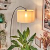 Bassagoda Staande lamp Chroom, Zwart, 1-licht