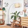 Sabadim Staande lamp Chroom, Zwart, 1-licht