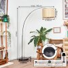 Sabadim Staande lamp Chroom, Zwart, 1-licht