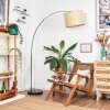 Sabadim Staande lamp Chroom, Zwart, 1-licht