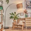 Bongal Staande lamp Chroom, Zwart, 1-licht