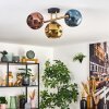 Ripoll Plafondlamp, Kogellampje Goud, Zwart, 3-lichts