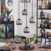 Ripoll Hanglamp, Kogellampje, Cluster hanglamp Rookkleurig, 4-lichts
