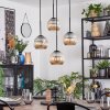 Ripoll Hanglamp, Kogellampje, Cluster hanglamp Amber, 4-lichts Ripoll Hanglamp, Kogellampje, Cluster hanglamp Amber, 4-lichts