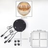 Ripoll Hanglamp, Kogellampje, Cluster hanglamp Amber, 4-lichts Ripoll Hanglamp, Kogellampje, Cluster hanglamp Amber, 4-lichts