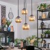 Ripoll Hanglamp, Kogellampje, Cluster hanglamp Amber, 4-lichts Ripoll Hanglamp, Kogellampje, Cluster hanglamp Amber, 4-lichts