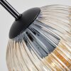 Ripoll Hanglamp, Kogellampje, Cluster hanglamp Amber, Duidelijk, 4-lichts