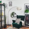 Bassagoda Staande lamp Nikkel mat, Zwart, 1-licht