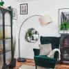 Bassagoda Staande lamp Chroom, Zwart, 1-licht