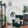 Bassagoda Staande lamp Chroom, Zwart, 1-licht