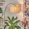 Sabadim Staande lamp Chroom, Zwart, 1-licht