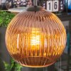 Koyoto Hanglamp, Kogellampje, Cluster hanglamp Blauw, Groen, Koperkleurig, 4-lichts