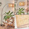 Barcos Staande lamp Chroom, Zwart, 1-licht
