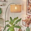 Barcos Staande lamp Chroom, Zwart, 1-licht