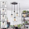 Koyoto Hanglamp, Kogellampje, Cluster hanglamp Duidelijk, 4-lichts Koyoto Hanglamp, Kogellampje, Cluster hanglamp Duidelijk, 4-lichts