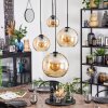 Koyoto Kogellampje, Cluster hanglamp Amber, 4-lichts
