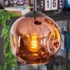 Ripoll Hanglamp, Kogellampje, Cluster hanglamp Koperkleurig, 4-lichts