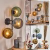 Koyoto Kogellampje, Wandlamp Blauw, Goud, Groen, 3-lichts