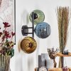Koyoto Kogellampje, Wandlamp Blauw, Goud, Groen, 3-lichts