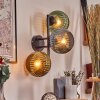 Koyoto Kogellampje, Wandlamp Blauw, Goud, Groen, 3-lichts
