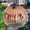 Ripoll Hanglamp, Kogellampje, Cluster hanglamp Duidelijk, Koperkleurig, 4-lichts