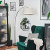 Bassagoda Staande lamp Nikkel mat, Zwart, 1-licht