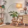 Sabadim Staande lamp Nikkel mat, Zwart, 1-licht