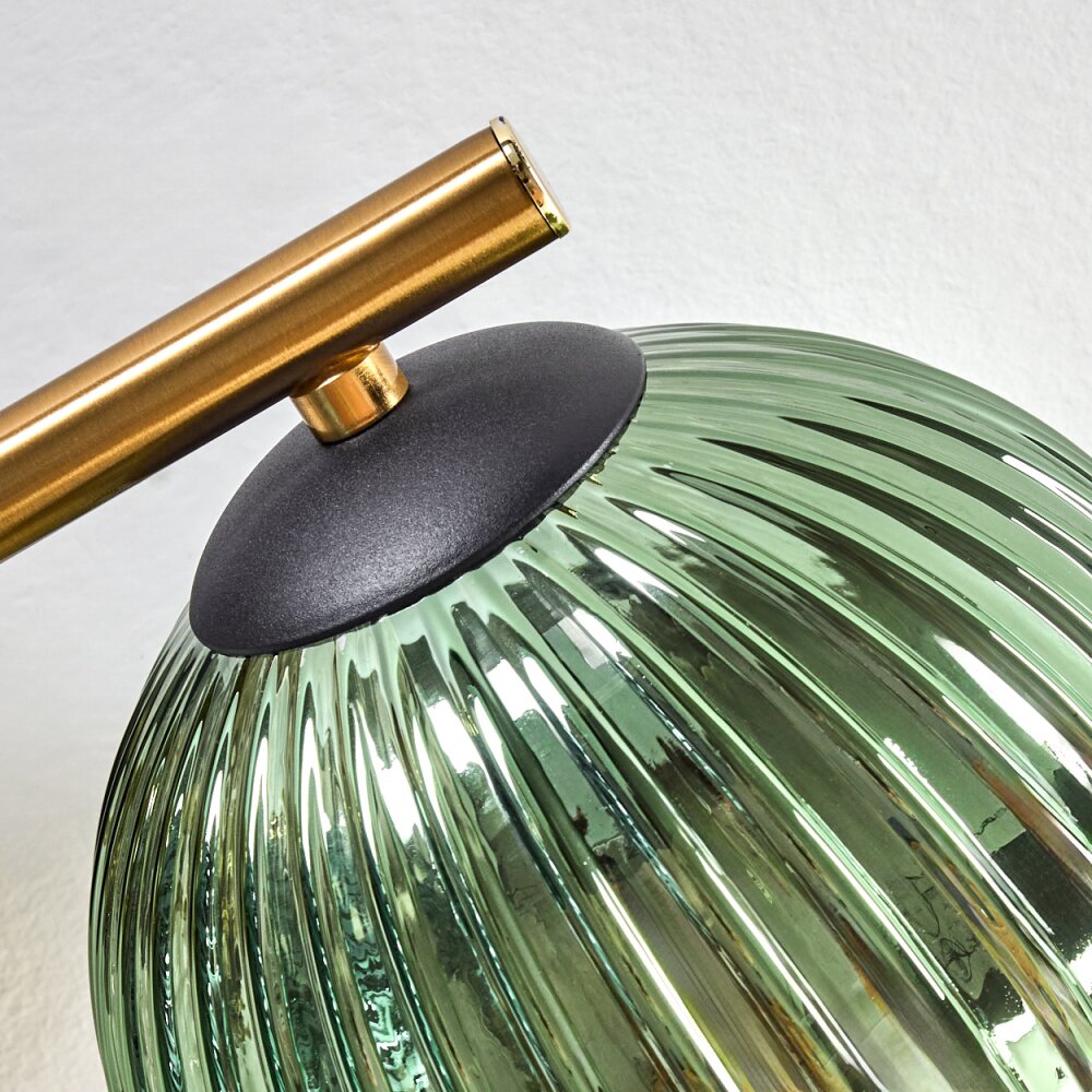 Koyoto Plafondlamp, Kogellampje Goud, Zwart, 3-lichts