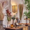 Viadores Licht omhoog & omlaag, Wandlamp Zwart, Wit, 1-licht